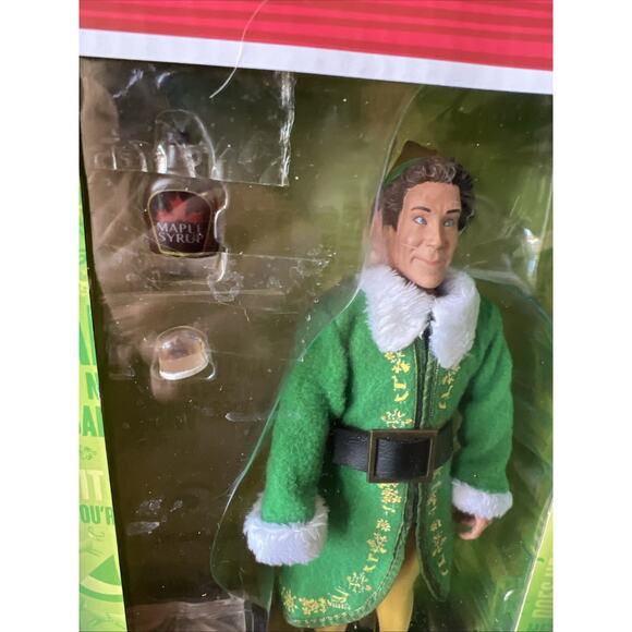 BUDDY THE ELF 8" Cloth Action Figure ELF MOVIE NECA NRFB NEW - Picture 3 of 7
